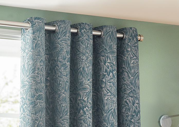 Grantley Eyelet, Wedgewood - Ready Made Curtains - Image 9